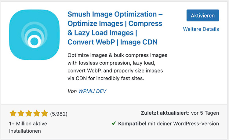 Smush WordPress Plugin